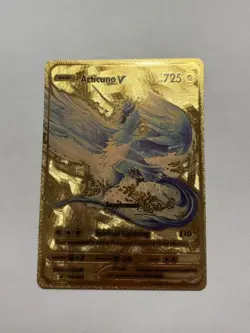 Gold Foil Articuno V 149/203 Fan Art Display Card! 785HP NM/M - Image 1