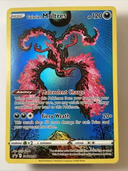 Galarian Moltres SWSH284 - SWSH: Sword & Shield Promo Cards Holo (NM) - Image 1