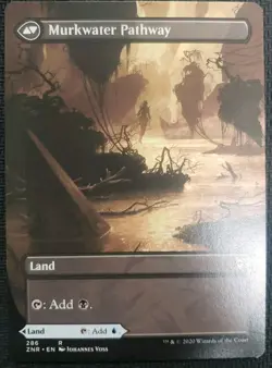 MTG *Clearwater Pathway Borderless X1* (NM) Zendikar Rising Magic The Gathering - Image 2