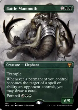 Battle Mammoth - 298 - [NM] - Borderless - Image 1
