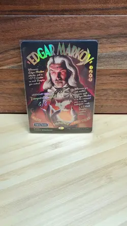 Edgar Markov Serialized 493/500 NM - Image 2