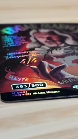 Edgar Markov Serialized 493/500 NM - Image 3