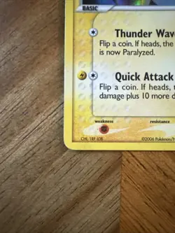 Pikachu | 78/110 Holon Phantoms | Reverse Holo [Stamped] Pokemon TCG - Image 5