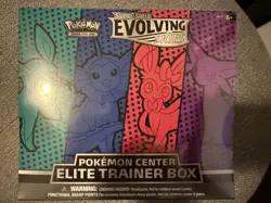 Pokemon Center Exclusive Evolving Skies Elite Trainer Box (ETB) Sealed Set of 2 - Image 1