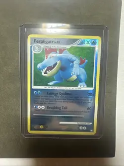 2007 Pokemon TCG Feraligatr 8/123 Mysterious Treasures Reverse Holo - Image 1