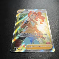 Pokemon TCG Sonia Rebel Clash Holo Full Art Ultra Rare Card 192/192 NM Mint - Image 2
