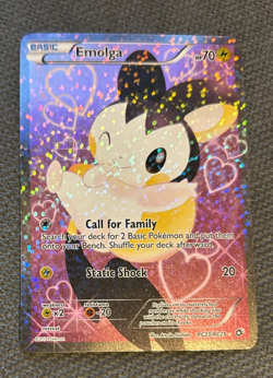 Pokemon Emolga Full Art Legendary Treasures Radiant Collection RC23/25 - NM - Image 1