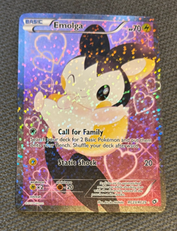 Pokemon Emolga Full Art Legendary Treasures Radiant Collection RC23/25 - NM - Image 2