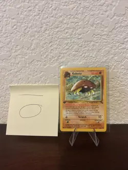 Kabuto NM - MINT 50/62 1st Edition Fossil Pokemon TCG Regular - Image 2