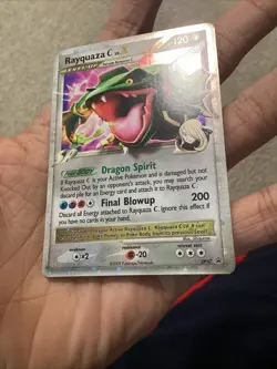 2009 Pokemon Diamond & Pearl Promos, #DP47 Rayquaza C Lv. X, Black Star Promo LP - Image 4