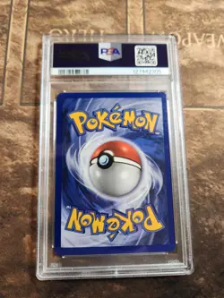 1999 POKEMON GAME BASE SET 52 MACHOP SHADOWLESS PSA 8 NM-MT - Image 2