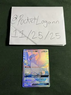 Pokemon TCG Articuno GX SV54/SV94 Hidden Fates Shiny Vault NM Condition - Image 2