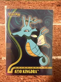 Foil Rare Topps Pokemon Johto League Champions Holo #230 Kingdra Sr - Image 1