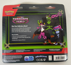 Pokemon Shrouded Fable 4-Blister Lot - Pecharunt Promo + 12 Booster Packs - Image 2