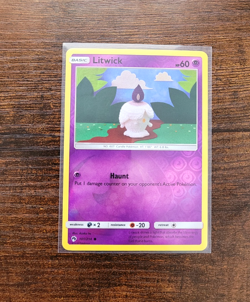 Pokemon - Litwick #101/214 - SM - Lost Thunder Reverse Holo - Image 1