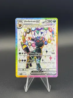 Pokemon Umbreon ex SVP 176 Premium Figure Collection Black Star Promo - Image 1