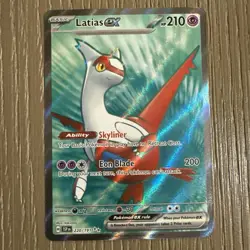 Pokemon Latias EX TCG 220/191 NM Surging Sparks Full Art Ultra Rare SV Holo - Image 1