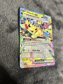Pokemon TCG Pikachu ex 057/191 Sv08: Surging Sparks Holo Double Rare - Image 3
