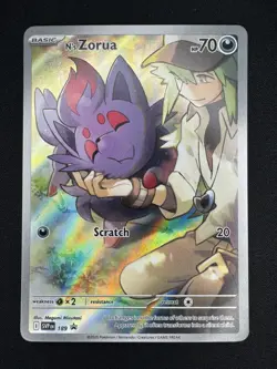 N's Zorua 189 Sv: Scarlet & Violet Promo Cards Holo - Image 1