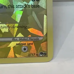 Raichu 2009 Pop Series 9 Cracked Ice Reverse Holo Card 3/17 (LP/MP) Pokemon TCG - Image 3