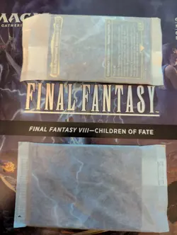 MTG Final Fantasy VIII Scene Children of Fate Full 6 promo Card with Art Series - Image 1