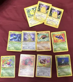 1999 Wizards Pokemon Cards And Some Are 1st Edition Non Holos - Image 1