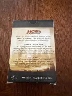 Ravnica City of Guilds Theme Deck - Golgari Deathcreep used w/ extra cards - Image 2