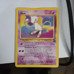 Pokemon Card - Mew #8 WoTC Black Star Promo - Image 1
