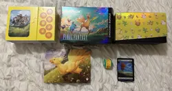 MTG Final Fantasy Chocobo Empty Bundle Box, 32 Land Cards & Counter - Image 1