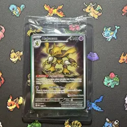 Mega Evolution Pokemon Center Alakzam Promo Card 009 Sealed - Image 1