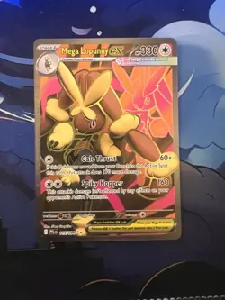 Pokemon Mega Lopunny ex Mega Full Art 115/094 Holo NM Card Phantasmal Flames - Image 1