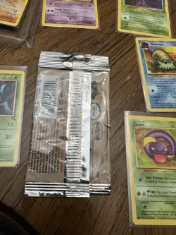 Pokemon Fossil Booster Pack | Zapdos Card Lot Freshly Pulled - Image 4