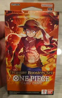 One Piece TREASURE BOOSTERS SET English 4 BOOSTER PACKS (OP-01~OP-05) Promo Card - Image 1