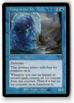 Thing in the Ice (Retro Frame) Innistrad Remastered Foil - Image 1