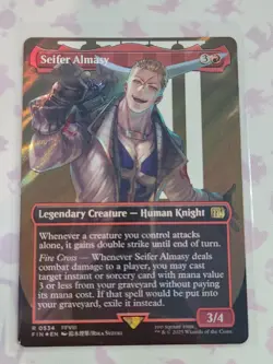 Seifer Almasy (Borderless) (Surge Foil) Final Fantasy Foil - Image 1