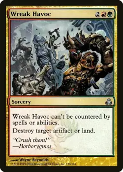 Magic the Gathering WREAK HAVOC #139/165 Guildpact 2006 Gold Uncommon Playset X4 - Image 1