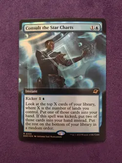 MTG Consult the Star Charts (Extended Art) Edge of Eternities Foil - Image 1