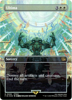 Ultima (Borderless) Foil - 0328 - Final Fantasy - MTG - NM/M - SHIPS NOW - Image 1