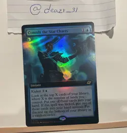 Consult the Star Charts (Extended Art) Edge of Eternities Foil - Image 1