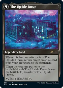 Hawkins National Laboratory // The Upside Down [Secret Lair Drop Promos] Foil Ne - Image 2