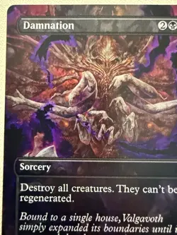 Damnation | Special Guests Borderless | NM Black Board Wipe EDH | GravesVault - Image 3