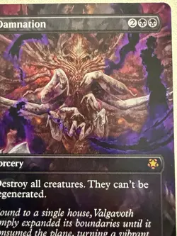 Damnation | Special Guests Borderless | NM Black Board Wipe EDH | GravesVault - Image 4