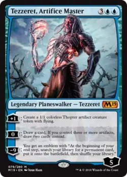 1 x Tezzeret, Artifice Master - Core Set 2019 - NM-Mint - MTG - Image 1