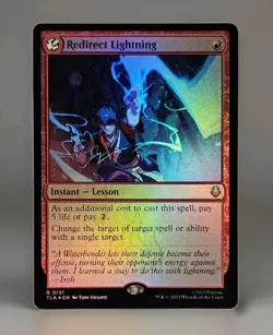 Magic The Gathering - Redirect Lightning FOIL #151 - Avatar, The Last Airbender - Image 1