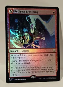 Magic The Gathering - Redirect Lightning FOIL #151 - Avatar, The Last Airbender - Image 3