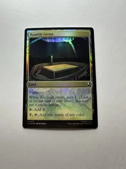 Rumble Arena NM Foil Avatar: The Last Airbender Magic The Gathering Mtg NearMint - Image 1