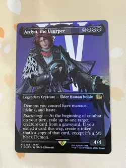 Magic The Gathering, Ardyn, the Usurper, ENG, Borderless, Foil, NM - Image 1