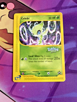 Celebi - 50 - Pokemon TCG - BLACK STAR PROMO - E-READER - MP - Image 1