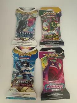 Pokemon - Evolving skies pack + Silver Tempest pack + Astral Radiance + FS Sword - Image 1