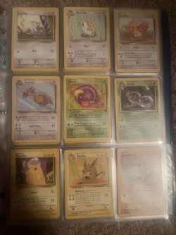 Pokemon TCG Base Set Master 151 Complete Set-Base, Fossil, Jungle Good Condition - Image 3
